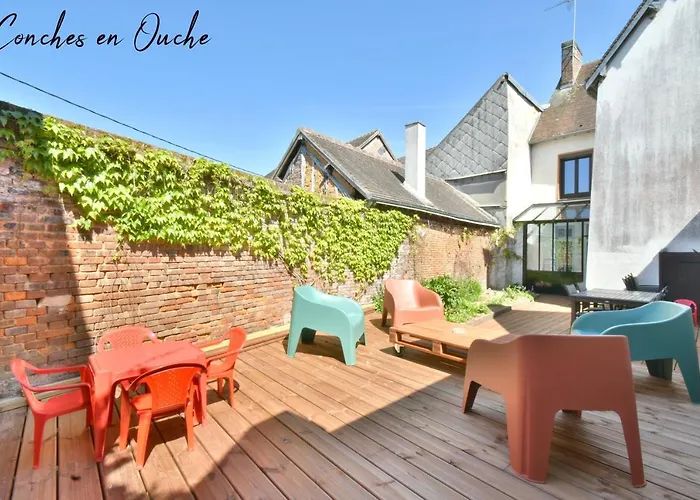 La Maison De Semesterbostad Conches-en-Ouche